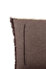 LORENA CANALS - Coussin Rectangulaire Vertical Coffebean