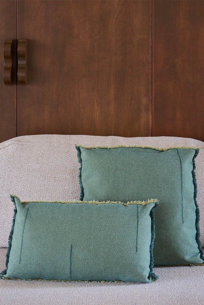 LORENA CANALS - Coussin Rectangulaire Vertical Duck Green