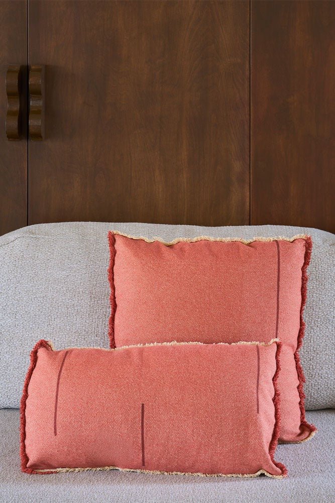 LORENA CANALS - Coussin Rectangulaire Vertical - Terracota