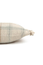 LORENA CANALS - Coussin Tissé Main Bleu Sauge