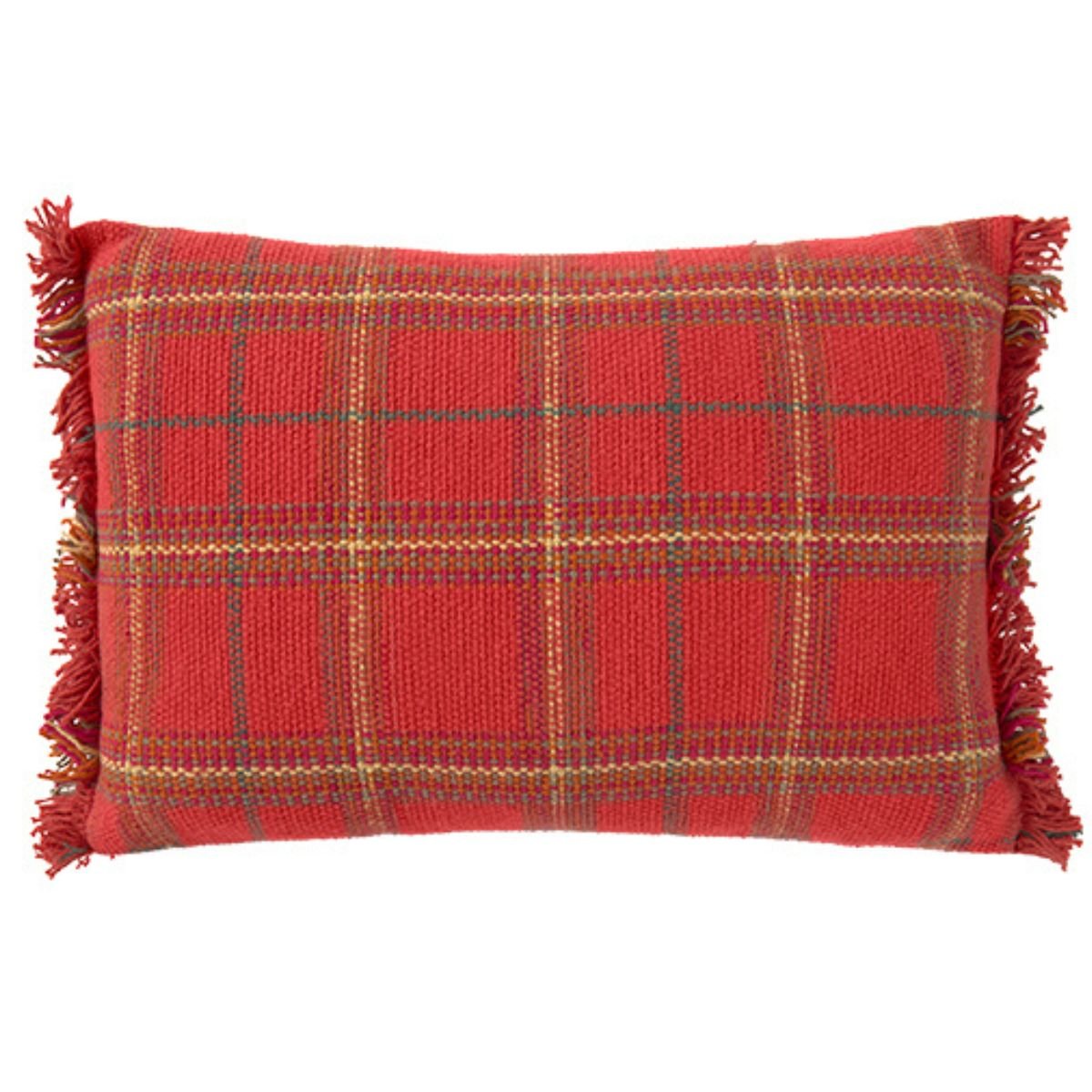 LORENA CANALS - Coussin Tissé Main Érable Rouge