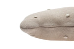 LORENA CANALS - Coussin Tricoté Biscuit Dune Blanc