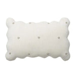 LORENA CANALS - Coussin Tricoté Biscuit Ivoire