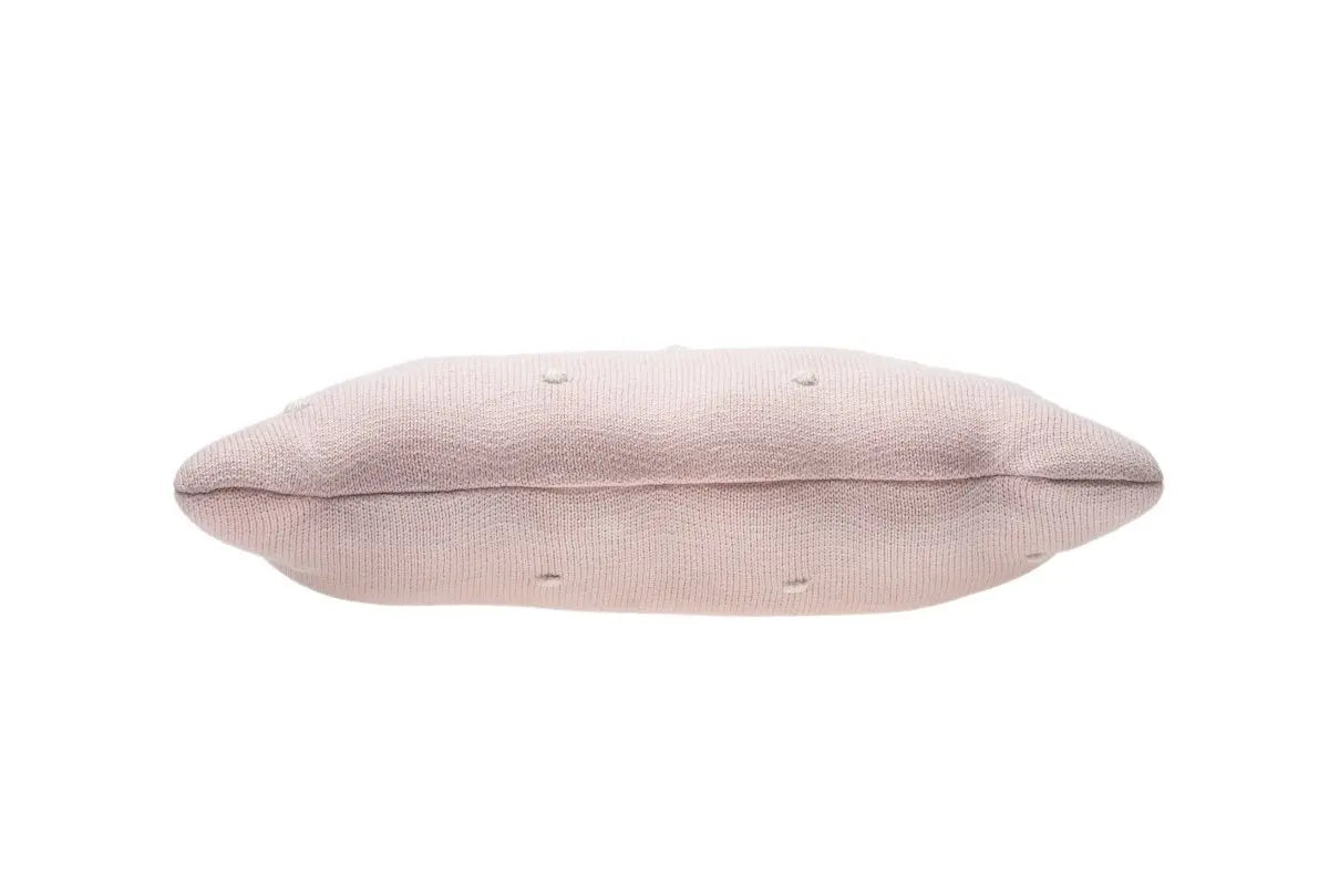 LORENA CANALS - Coussin Tricoté Biscuit Rose