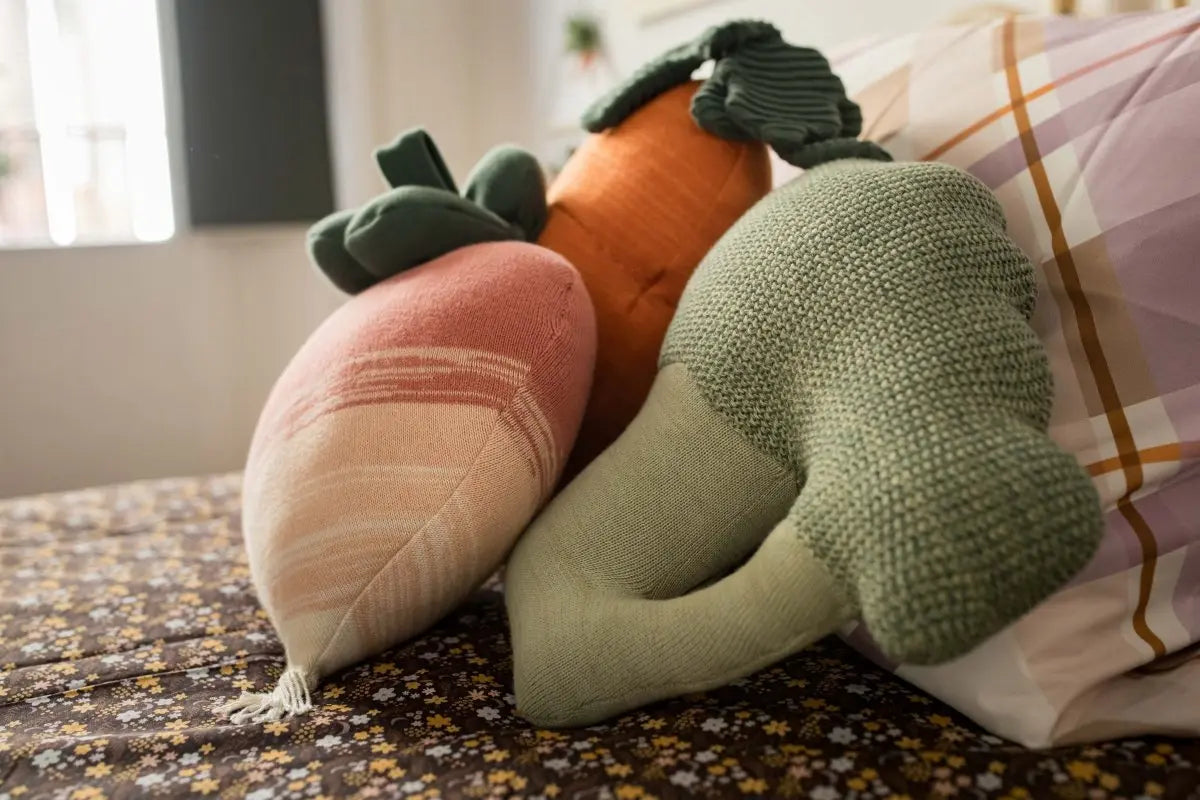 LORENA CANALS - Coussin Tricoté Brucy Le Brocoli