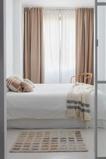 LORENA CANALS - Coussin Tricoté Duetto Powder - Naturel