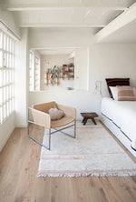 LORENA CANALS - Coussin Tricoté Duetto Powder - Naturel