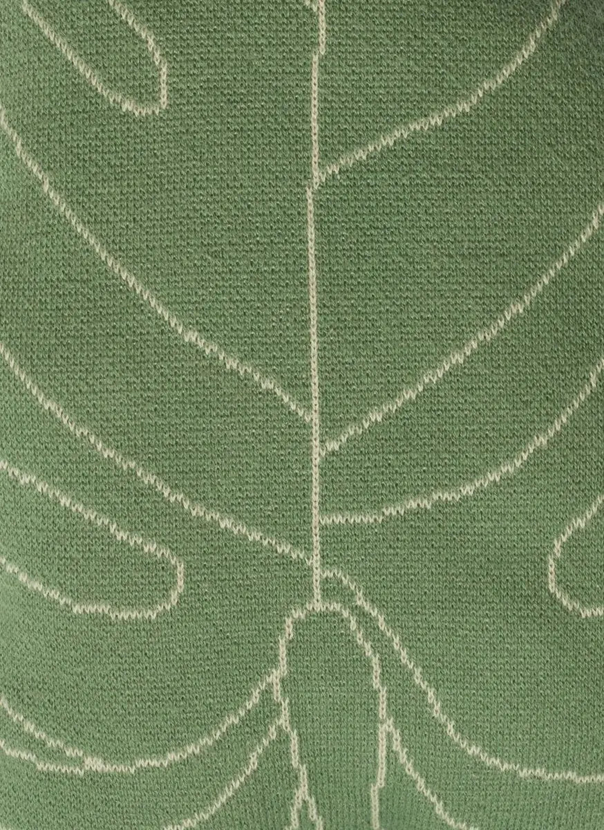 LORENA CANALS - Coussin Tricoté En Forme De Feuille