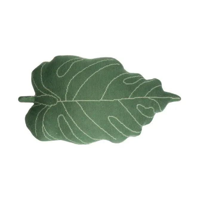LORENA CANALS - Coussin Tricoté En Forme De Feuille