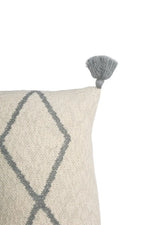 LORENA CANALS - Coussin Tricoté Little Oasis Nat - Gris