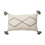 LORENA CANALS - Coussin Tricoté Little Oasis Nat - Gris