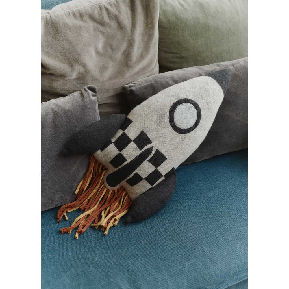 LORENA CANALS - Coussin Tricoté Rocket