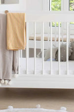 LORENA CANALS - Coussin Tricoté Rond Biscuit Gris