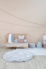 LORENA CANALS - Couverture Bébé Tricotée Biscuit Blanc