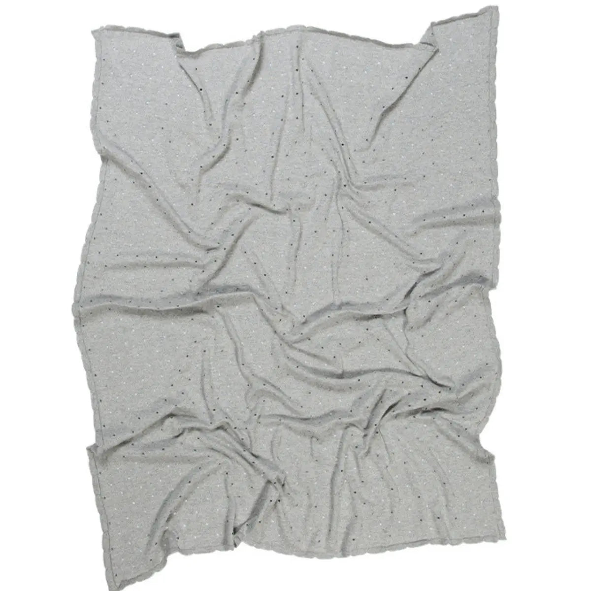 LORENA CANALS - Couverture Bébé Tricotée Biscuit Gris