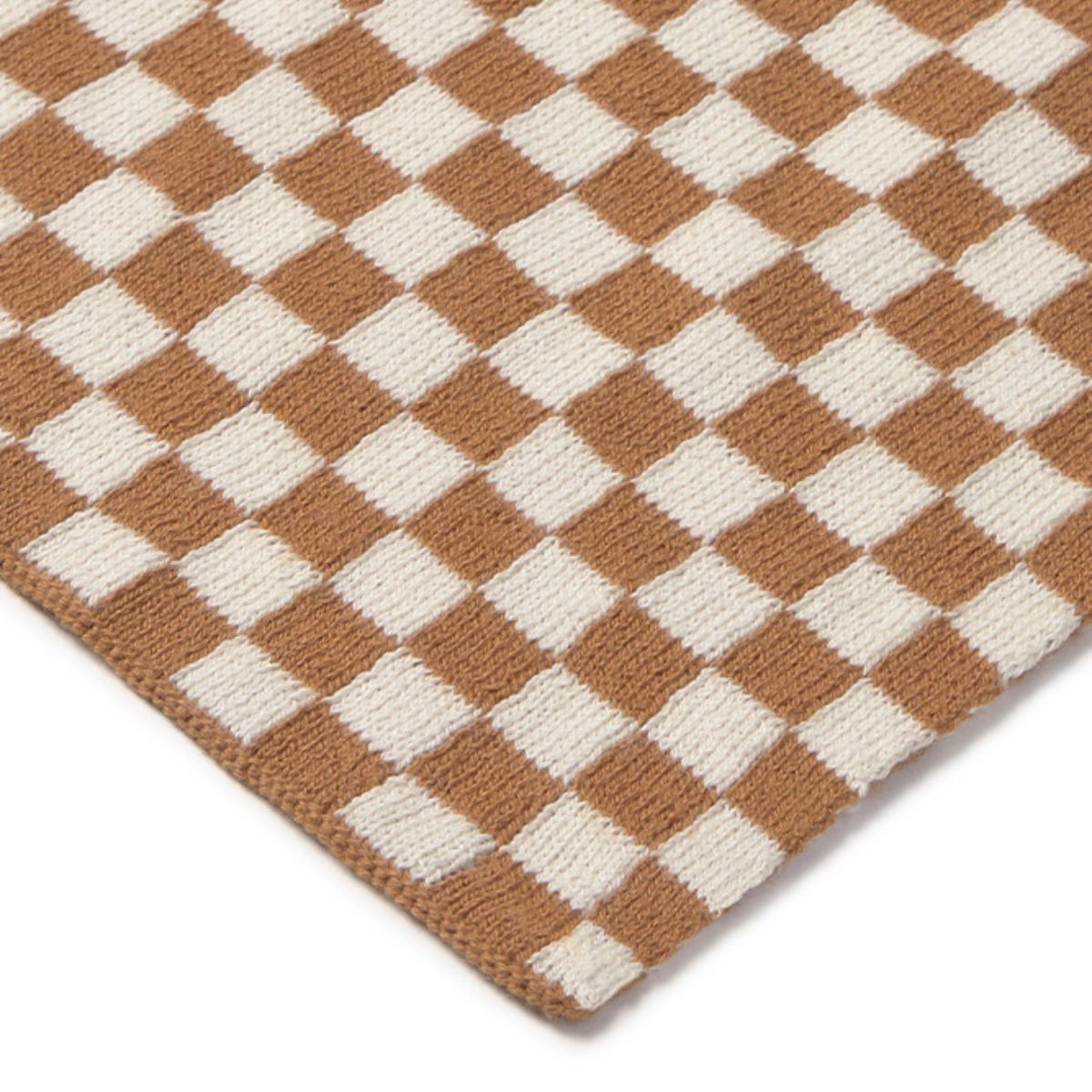LORENA CANALS - Couverture Tricoté - Carrelage Caramel