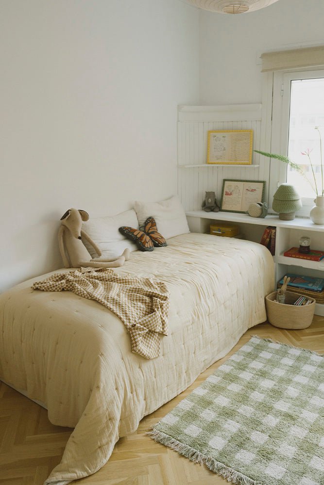 LORENA CANALS - Couverture Tricoté - Carrelage Miel