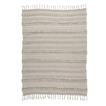 LORENA CANALS - Couverture Tricotée Air Dune Blanc