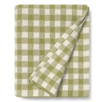 LORENA CANALS - Couverture Tricotée Vichy Matcha