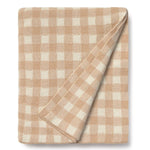 LORENA CANALS - Couverture Tricotée Vichy Rose