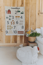 LORENA CANALS - Décoration Murale à Suspendre - Numéros de Ferme