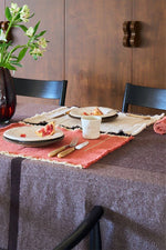 LORENA CANALS - Nappe Vertical Coffebean 170 X 250 Cm