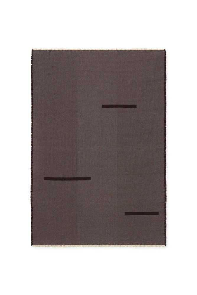 LORENA CANALS - Nappe Vertical Coffebean 170 X 350 Cm