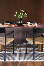 LORENA CANALS - Nappe Vertical Coffebean 170 X 350 Cm