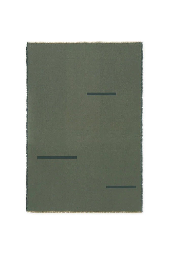LORENA CANALS - Nappe Vertical Duck Green 170 X 250 Cm
