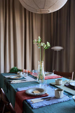 LORENA CANALS - Nappe Vertical Duck Green 170 X 350 Cm
