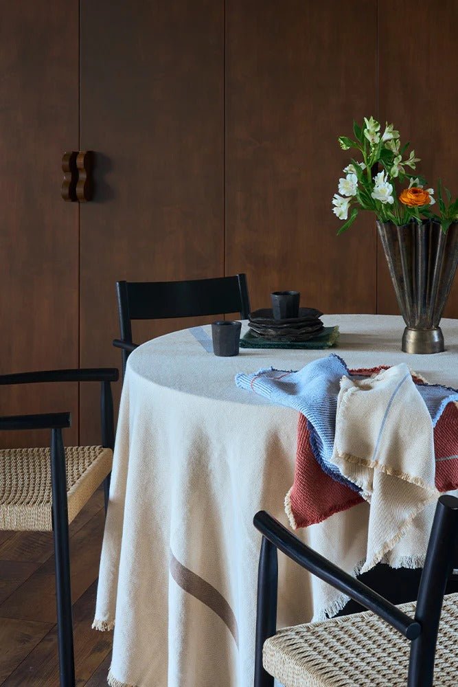LORENA CANALS - Nappe Vertical Natural 170 X 350 Cm