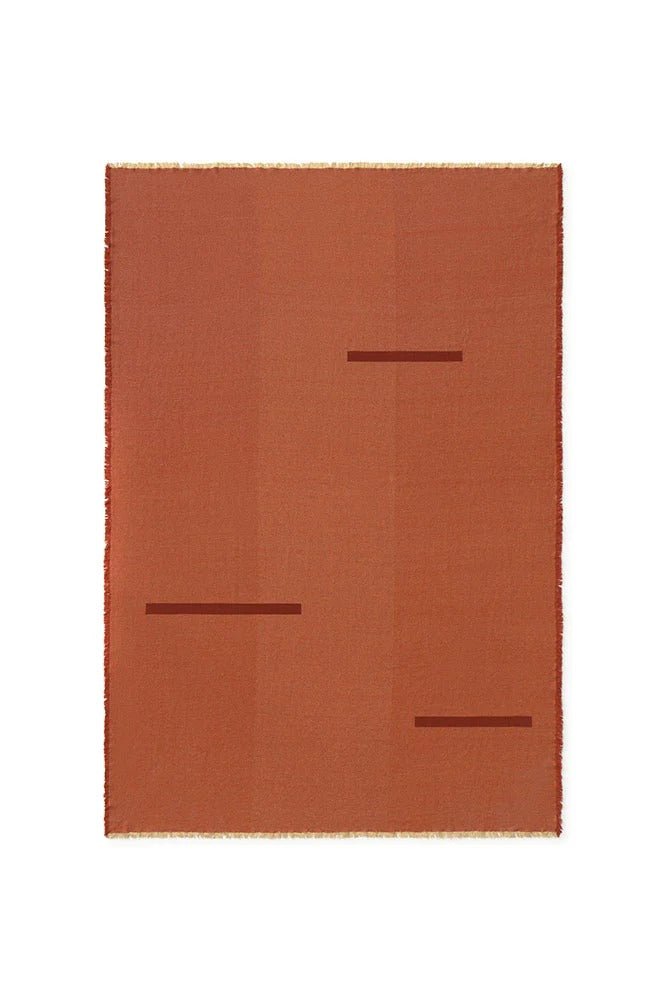 LORENA CANALS - Nappe Vertical New Terracota 170 X 250 Cm