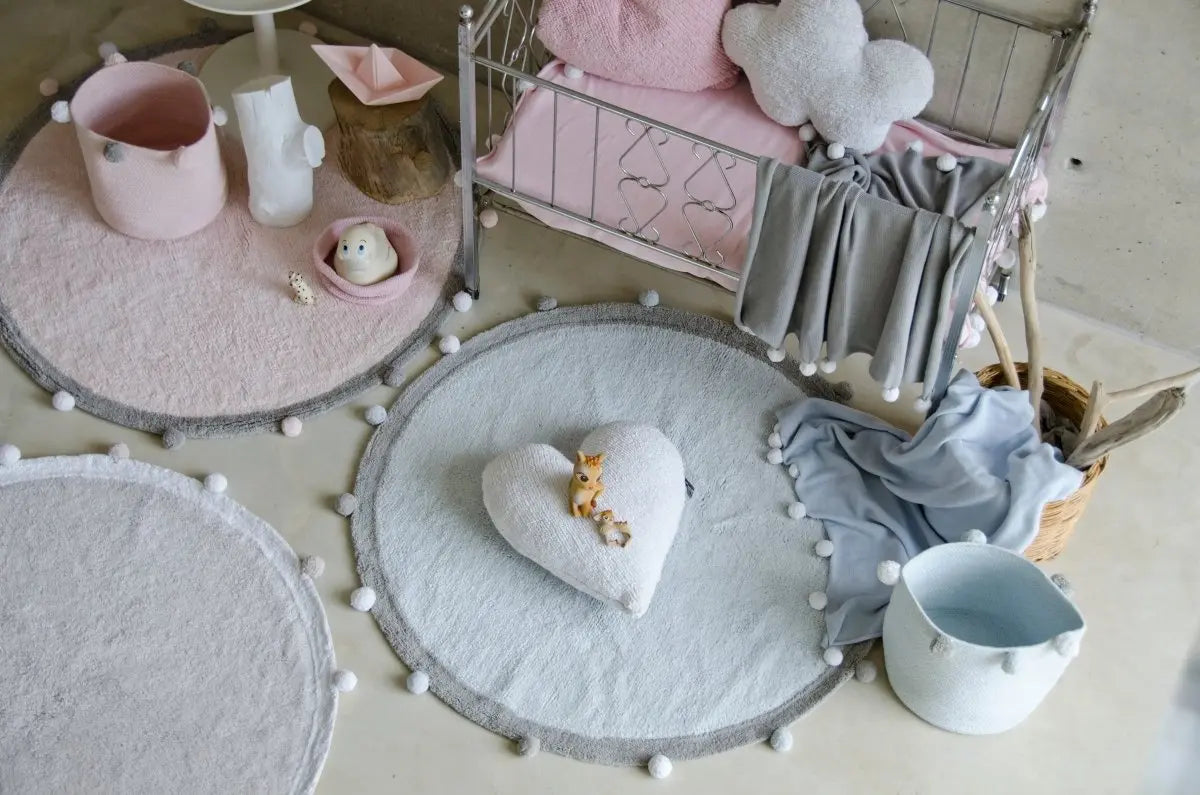 LORENA CANALS - Panier Bébé Rose Pétillant