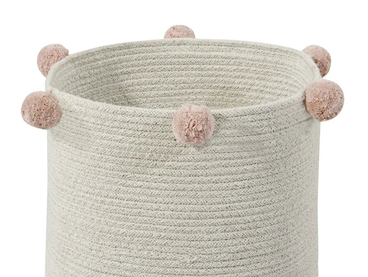 LORENA CANALS - Panier de Rangement Bubbly Natural - Nude