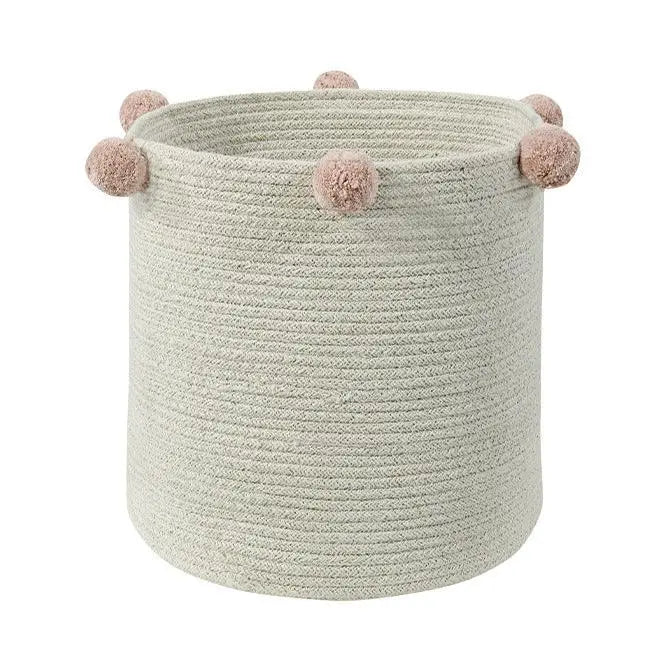 LORENA CANALS - Panier de Rangement Bubbly Natural - Nude