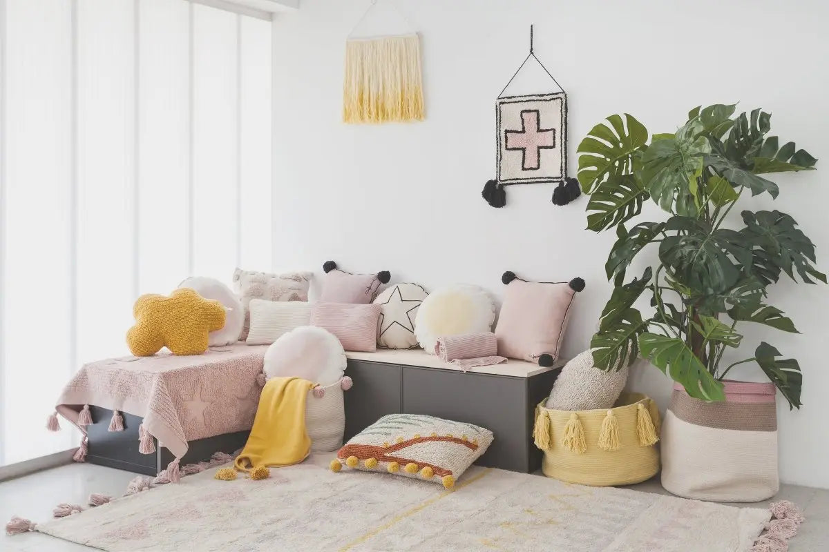 LORENA CANALS - Panier de Rangement Bubbly Natural - Nude