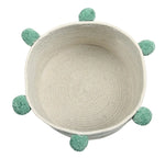 LORENA CANALS - Panier de Rangement Bubbly Naturel - Vert