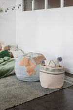 LORENA CANALS - Panier de Rangement Twin Bleu