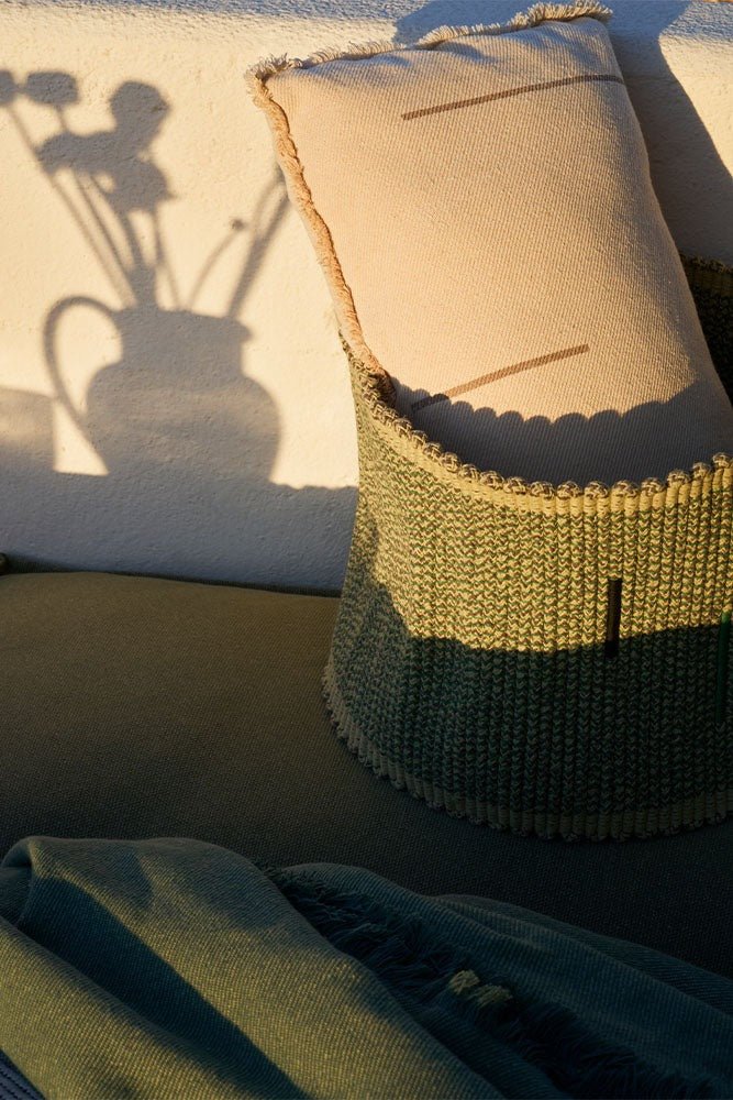 LORENA CANALS - Panier Handloom Vertical Monstera