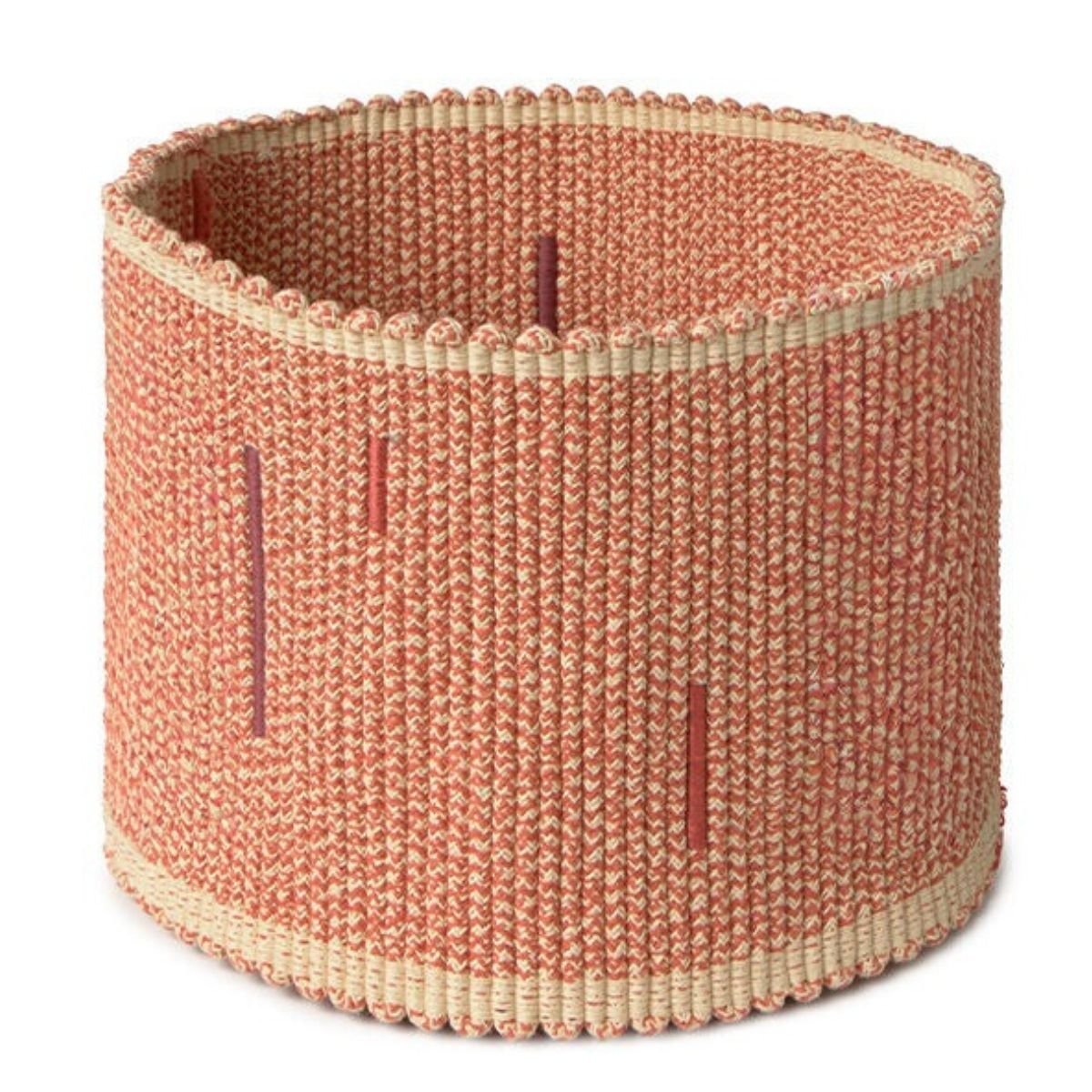 LORENA CANALS - Panier Handloom Vertical Terracota