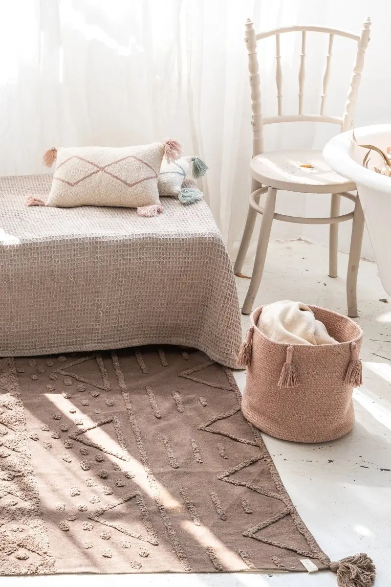 LORENA CANALS - Panier Woody Vintage Nude