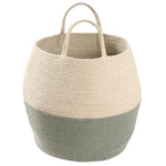 LORENA CANALS - Panier Zoco Vintage Bleu - Naturel