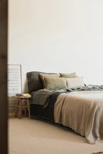 LORENA CANALS - Plaid Tissé Main Naturel 130 X 180 Cm