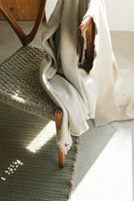 LORENA CANALS - Plaid Tissé Main Naturel 130 X 180 Cm