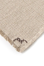 LORENA CANALS - Plaid Tissé Main Naturel 130 X 180 Cm