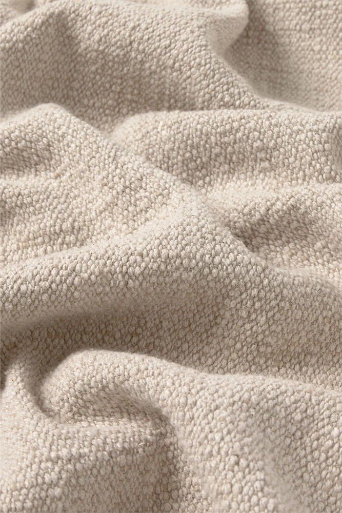 LORENA CANALS - Plaid Tissé Main Naturel 130 X 180 Cm