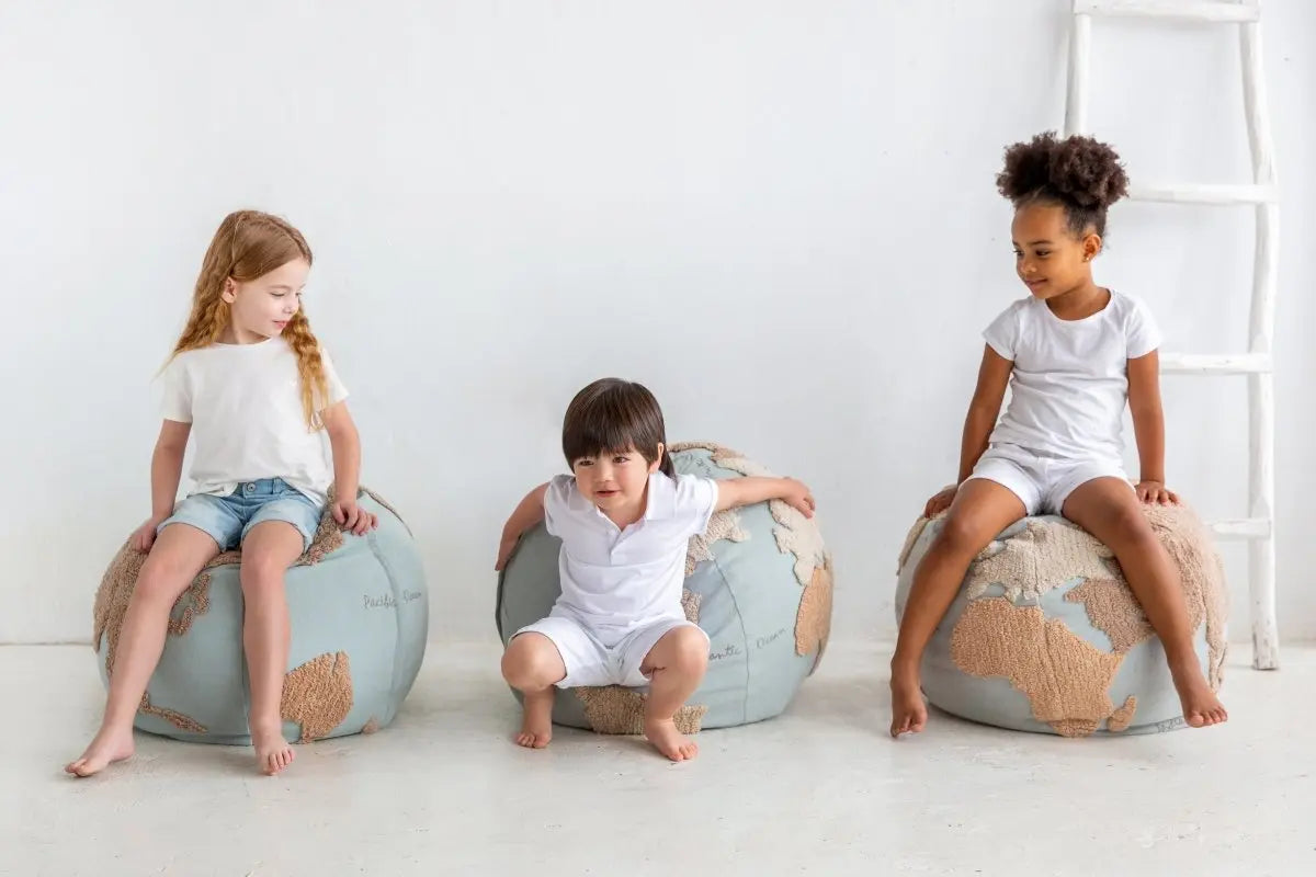 LORENA CANALS - Pouf Carte Du Monde