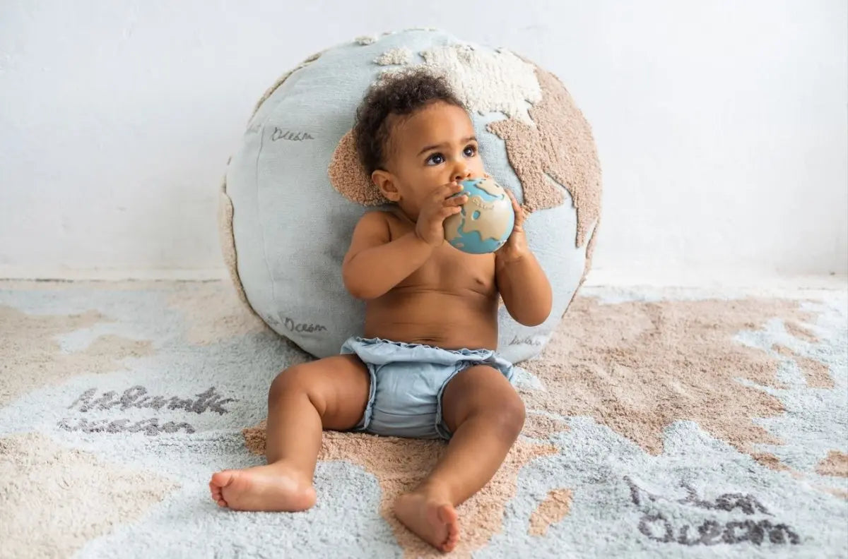 LORENA CANALS - Pouf Carte Du Monde