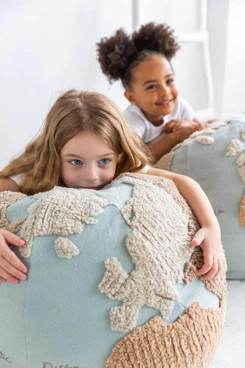 LORENA CANALS - Pouf Carte Du Monde