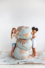 LORENA CANALS - Pouf Carte Du Monde